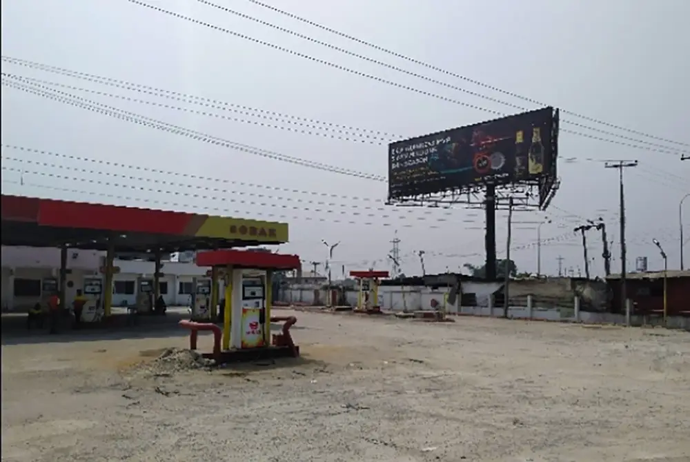 Unipole billboard - Portharcourt-Aba Expressway