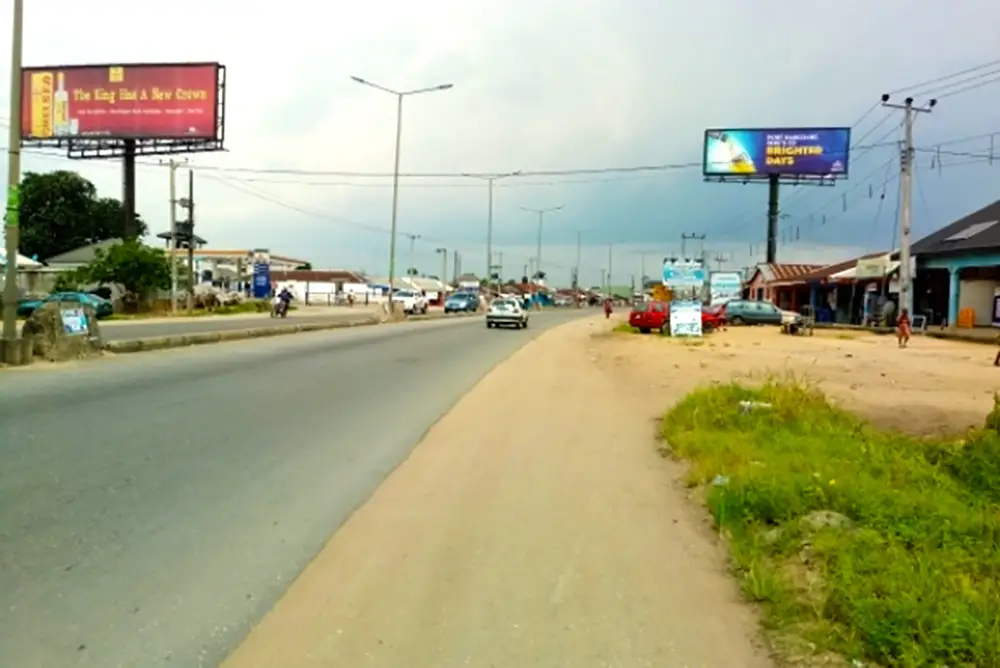 Unipole billboard - Along Airport Road Before Airport Hotel