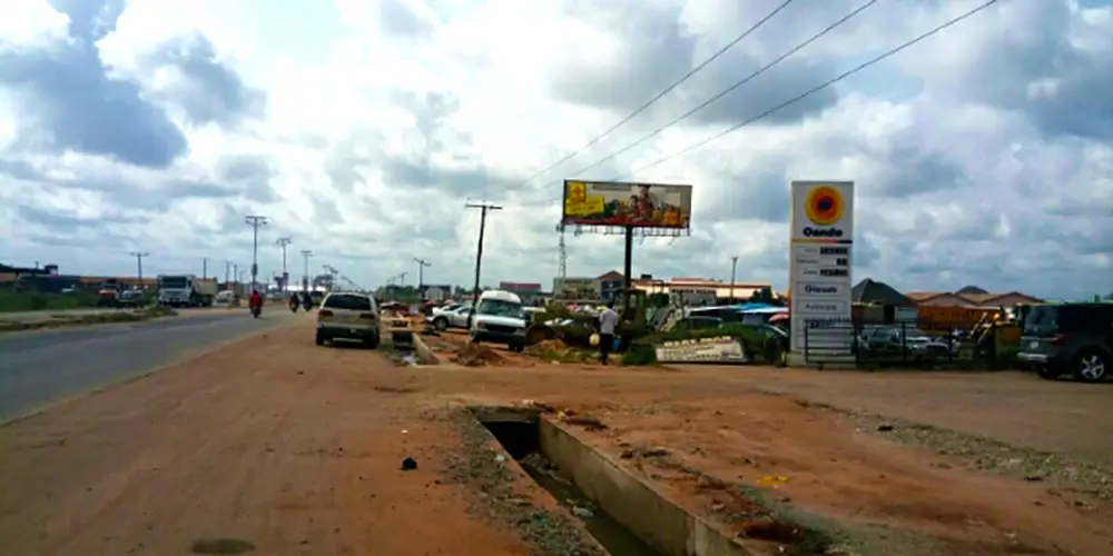 Unipole billboard - Owerri-Along Owerri-Aba Road Before Poly Road Junction Naize